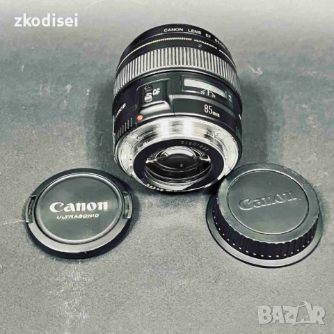 Обектив CANON EF 85mm, снимка 2 - Обективи и филтри - 53094568
