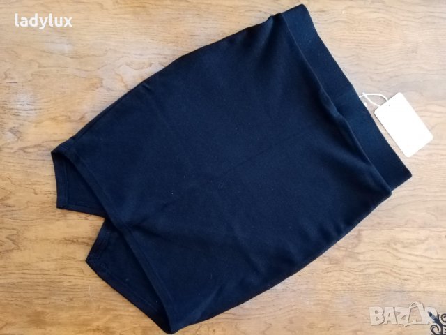 Черна пола, тип прегърни ме, Размер XS/S. Код 1543, снимка 6 - Поли - 35664926