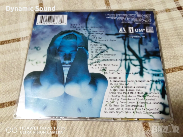 Оригинален, двоен СД на EMINEM - 10€, снимка 4 - CD дискове - 53477462