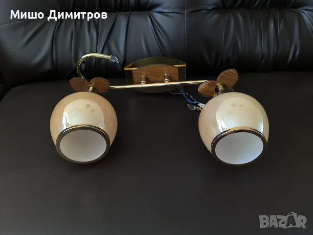 Комплект 2-ка и 3- ка абажури, снимка 2 - Полилеи - 56326542
