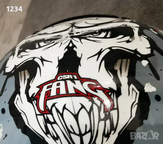 КАСКА шлем HJC размер S (55-56см) за мотоциклет (мотор), скутер, АТВ , снимка 9 - Аксесоари и консумативи - 49692242