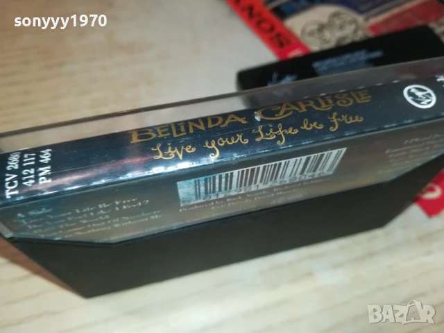 BELINDA CARLISLE-ORIGINAL TAPE 1408251540, снимка 8 - Аудио касети - 51366733