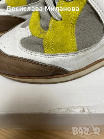 Обувки ест.кожа и велур Elena Lachi-номер 40, но по скоро отговарят на 41, снимка 2 - Дамски ежедневни обувки - 53223965