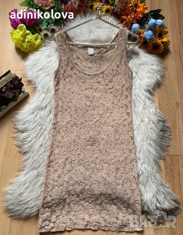 Дантелена плажна рокля VILA, снимка 1