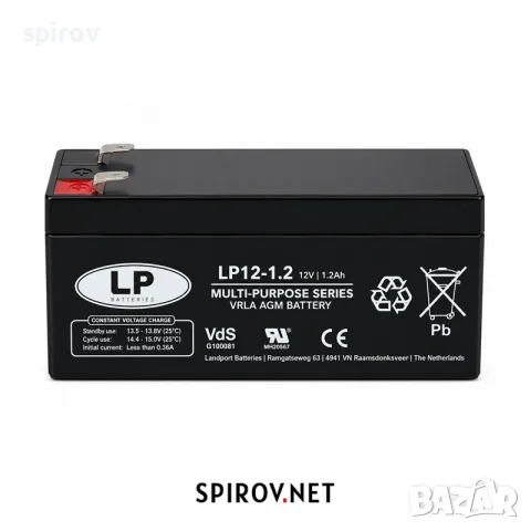 VRLA aкумулатор LP Battery 12V 1.2Ah LP12-1.2