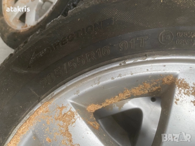 Зимни гуми с джанти ET47 БМВ 5х120 16”, снимка 8 - Гуми и джанти - 52024743
