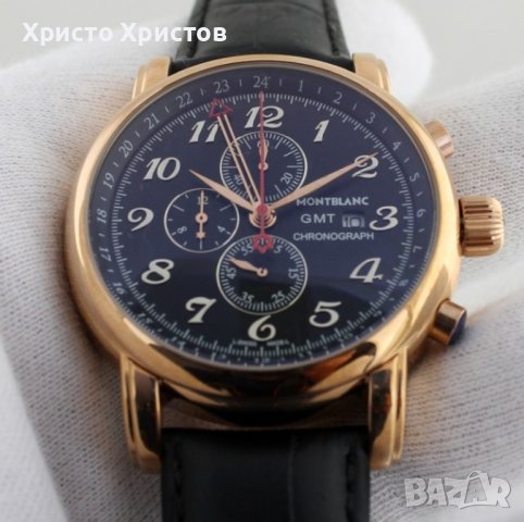 Мъжки луксозен часовник Montblanc, снимка 1 - Мъжки - 41741227