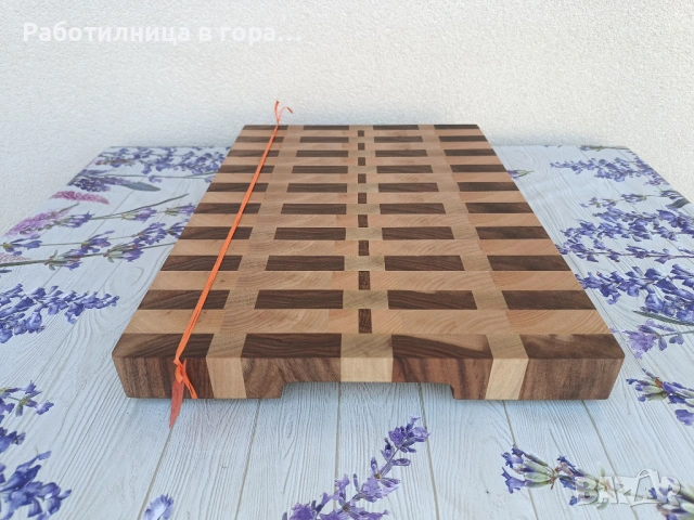 Дъска за рязане - End Grain - XL, снимка 4 - Други - 53140580