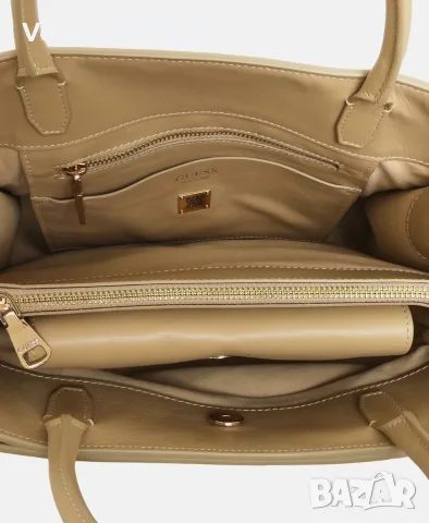 Дамска чанта Guess Leather handbag Bianca, снимка 3 - Чанти - 56015154