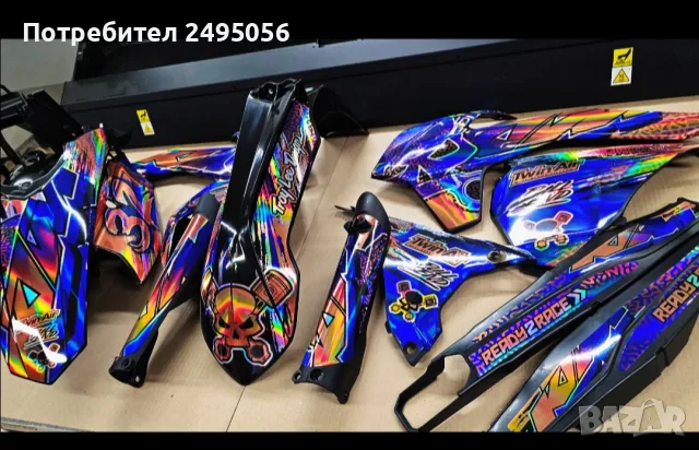 Пластмаси със стикери за Ktm Exc/f 2012-2016, снимка 3 - Части - 56154521