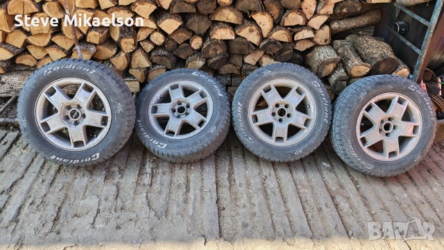 Лети джанти със зимни гуми 15ки 5х100