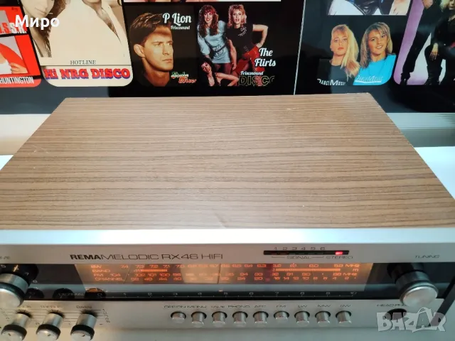 Rema Melodic RX46 HIFI , снимка 4 - Ресийвъри, усилватели, смесителни пултове - 42437978
