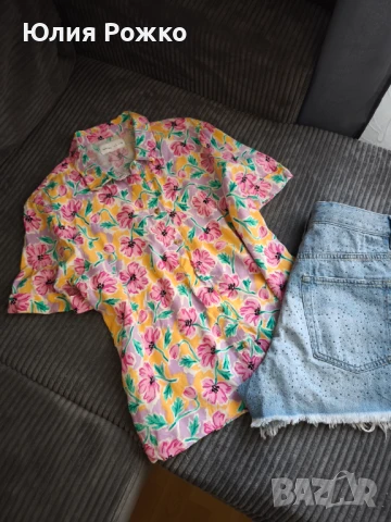 риза 100% памук Lefties, снимка 1