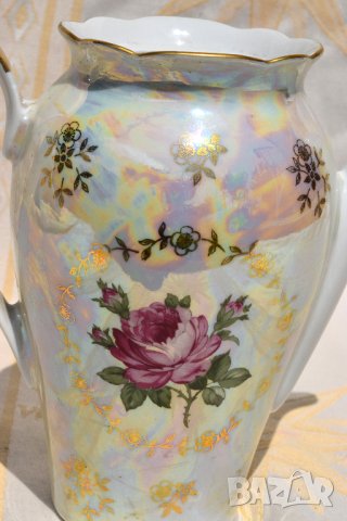 Kahla перлена порцеланова кана 4 чаши, снимка 3 - Други - 41327761