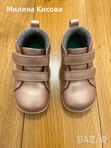 Обувки BOBUX, номер 21, розово злато, снимка 2 - Бебешки обувки - 53257432