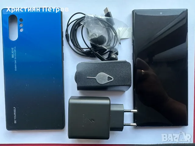 Samsung Galaxy Note 10 Plus - 256GB - ЧЕРЕН - Отключен - СЪС ЗАБЕЛЕЖКА