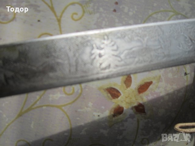 Уникален ловен кортик кама Солинген 3 Райх, снимка 6 - Колекции - 34782955