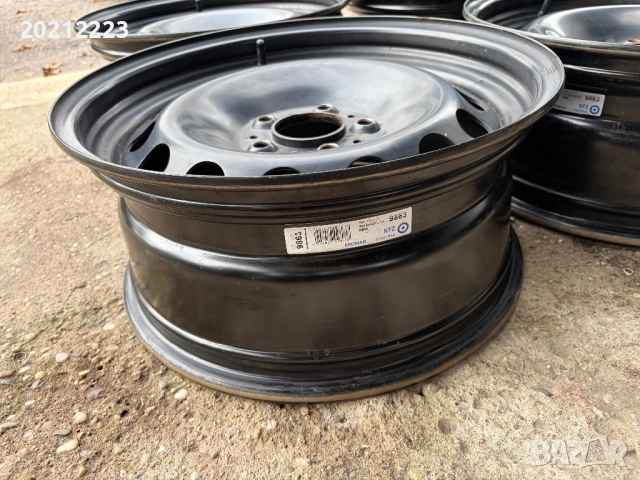 4 броя железни джанти за BMW X3 II, 17, снимка 9 - Гуми и джанти - 52391537