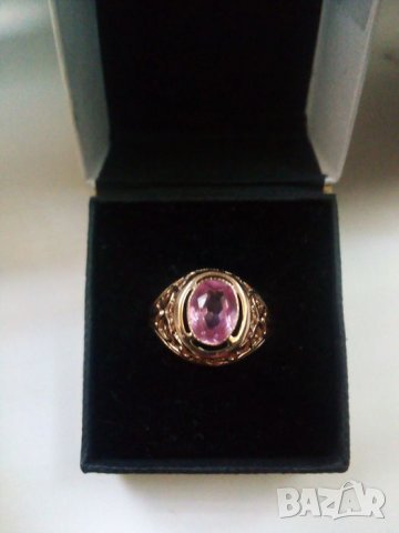 Съветски златен пръстен ажур 583, снимка 2 - Пръстени - 41831386