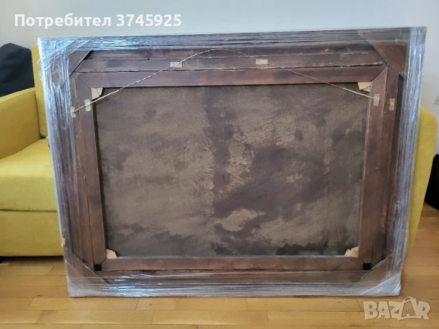 Стара картина 1890г. немски автор, снимка 3 - Картини - 50948940