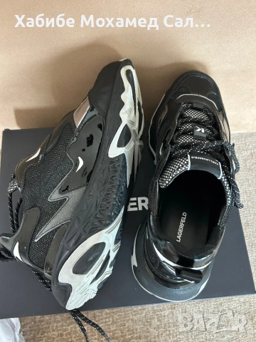 Karl Lagerfeld маратонки обувани само веднъж , снимка 10 - Маратонки - 53092349