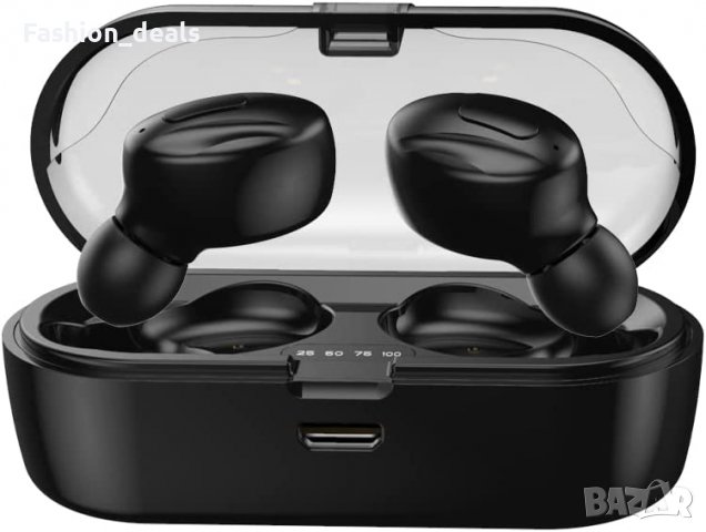 Нови Безжични слушалки Спортни с кутия за зареждане Earbuds за музика, снимка 1 - Bluetooth слушалки - 39259056