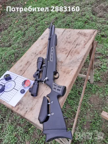Продавам въздушна пушка HATSAN, снимка 3 - Въздушно оръжие - 56199181