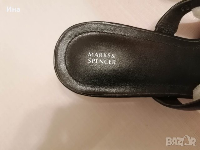 Маркови тип джапанка ест. кожа, снимка 4 - Сандали - 41408796