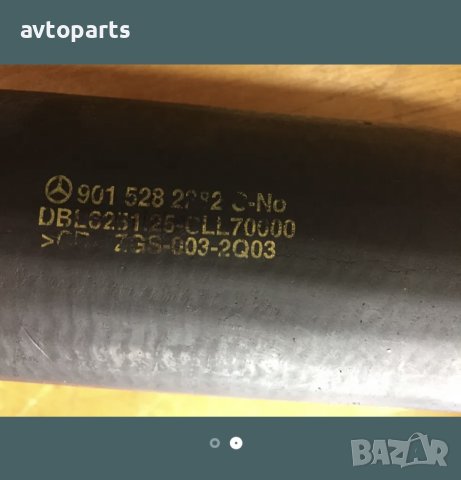 Mercedes w164 ml 350cdi турбо маркуч, снимка 2 - Части - 40357076