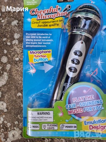 Микрофон за деца, снимка 3 - Музикални играчки - 41126516