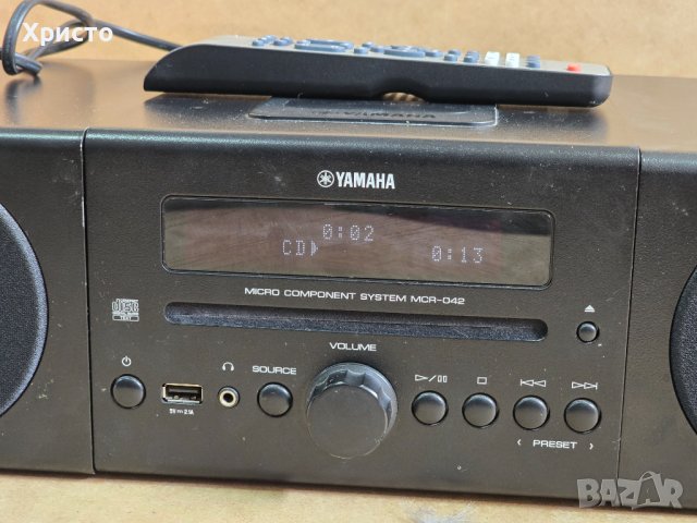 yamaha mcr-042 черна, снимка 10 - Аудиосистеми - 44464663