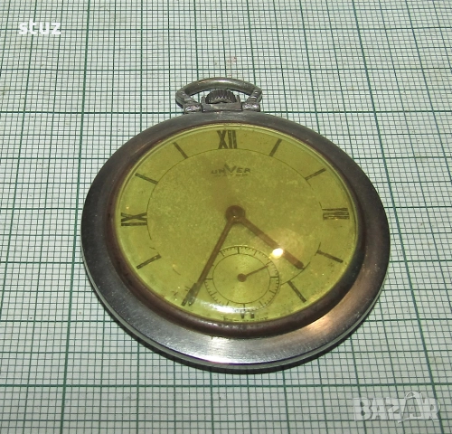 Швейцарски джобен часовник Unver, снимка 1