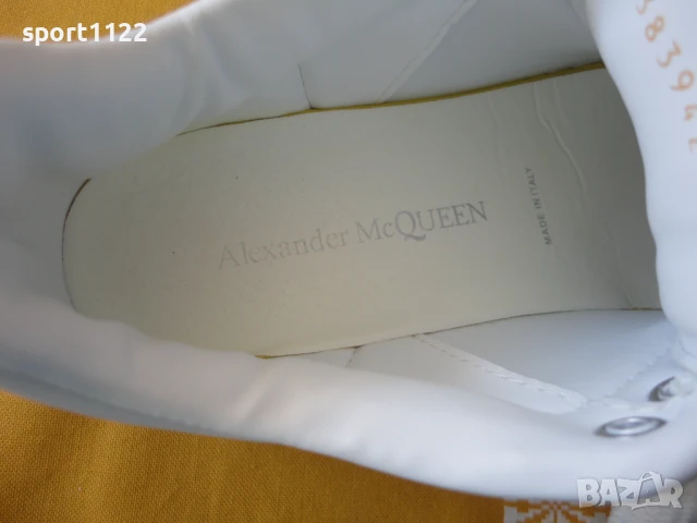 N38 Alexander McQueen/естествена кожа/дамски сникърси, снимка 9 - Дамски ежедневни обувки - 51108220