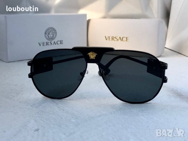Versace VE2252 мъжки слънчеви очила авиатор унисекс дамски, снимка 6 - Слънчеви и диоптрични очила - 41848440