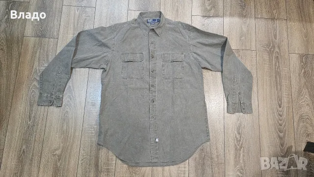 Рядка дънкова риза Polo Ralph Lauren