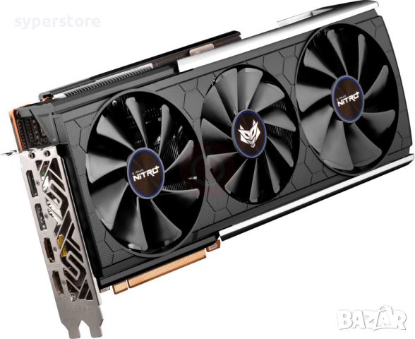 Видео Карта Sapphire Nitro+AMD Radeon RX5600 XT 6G Lite 1 x HDMI2.0b2 x HDMI2.0b3 x DP1.4a, снимка 2 - Видеокарти - 41361205