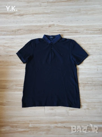 Оригинална мъжка тениска с яка Fred Perry