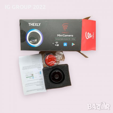 THEXLY мини камера WLAN - WiFi HD 1080p - мини малка камера мобилен телефон  за предаване на живо в HD камери в гр. Димитровград - ID39304963 — Bazar.bg