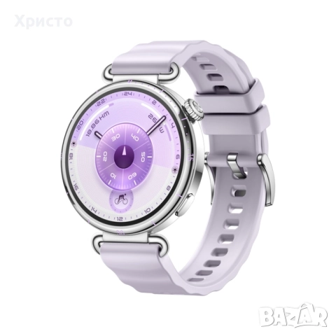 НОВ!!! Дамски смарт часовник Huawei Watch GT 6, 41MM, Steel Stainless Steel Case, Purple , снимка 2 - Смарт часовници - 52897808
