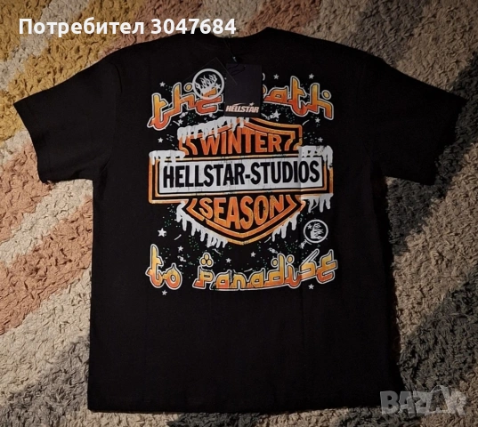 Чисто нова Hellstar тениска M размер ПРОМОЦИЯ, снимка 6 - Тениски - 53651445