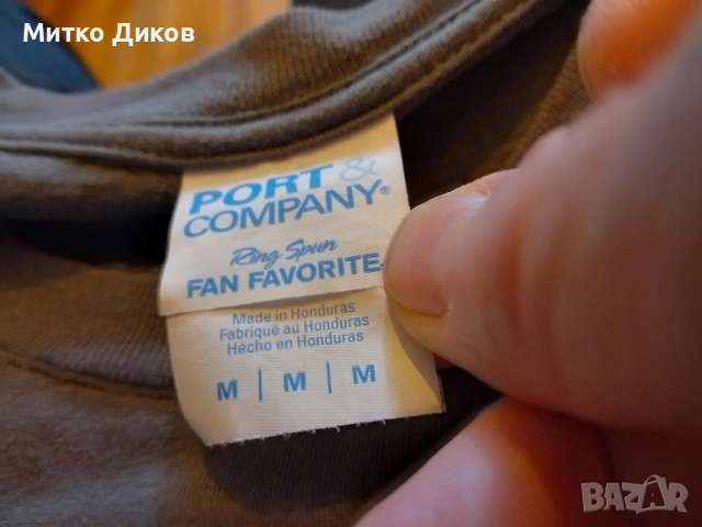 ZZ Top Port Company рокерски тениска маркова размер С реален, снимка 5 - Тениски - 53697251