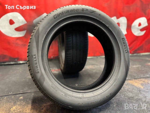245 50 19, Летни гуми, Pirelli CinturatoP7, 2 броя, снимка 5 - Гуми и джанти - 53618450