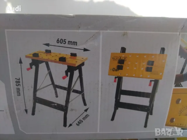 ЧИСТО НОВА!   My Project Сгъваема работна маса менгеме, снимка 7 - Менгемета - 48797088