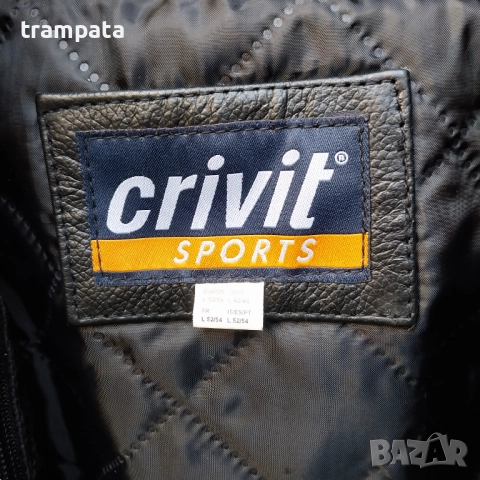 НАЙ ДОБРАТА ОФЕРТА Мъжко рокерско кожено яке с протектори Crivit sport, снимка 7 - Аксесоари и консумативи - 52628028