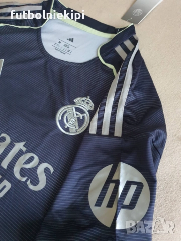 % Реал Мадрид гостуващ черен екип Сезон 2025/26, снимка 4 - Спортни дрехи, екипи - 33520780