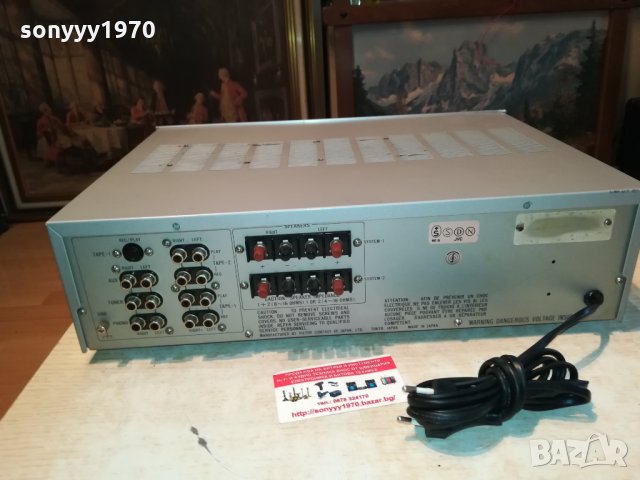 JVC A-X2 STEREO AMPLI-MADE IN JAPAN 0702221941, снимка 10 - Ресийвъри, усилватели, смесителни пултове - 35707745