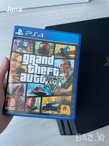 PlayStation Pro 4 + едн джойстик и подарък игра Grand Theft Auto 5, снимка 10 - PlayStation конзоли - 55942665