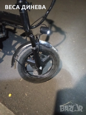 продавам мини сгъваемо електрическо колело 14 инча 450 евро, снимка 12 - Велосипеди - 53790330