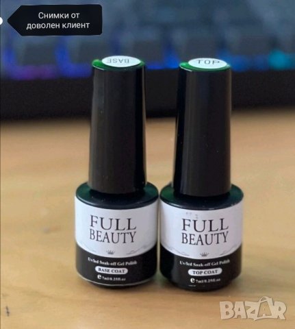 Комплект база и топ лак за гел лак , снимка 7 - Продукти за маникюр - 41804074