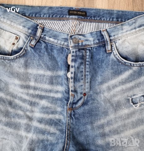 Мъжки дънки Antony Morato 33/32, снимка 6 - Дънки - 40228664